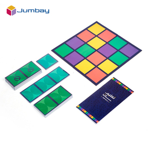 <span class=keywords><strong>Jeu</strong></span> de société en papier personnalisé professionnel, pièces de <span class=keywords><strong>jeu</strong></span> de société en <span class=keywords><strong>patchwork</strong></span> - Product Image 5