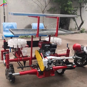 Transplanteur de légumes à 2 rangs monté à l'arrière du tracteur, à large application, pour la plantation professionnelle du riz et des cultures en rizière - Product Image 3