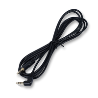 Câble audio stéréo mâle-mâle 3.5, en forme de L, 3.5mm, 3 cœurs, plaqué or, pour écouteurs, extension