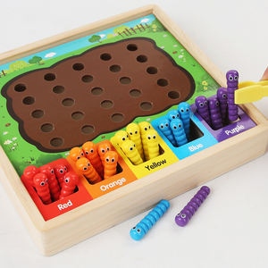 Juguetes Educativos Montessori para Preescolar: Clasificación <span class=keywords><strong>de</strong></span> Colores, Captura <span class=keywords><strong>de</strong></span> Insectos, Ejercicio <span class=keywords><strong>de</strong></span> Coordinación Mano-Ojo para Bebés - Product Image 1