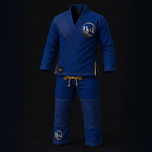 Kimono de BJJ BWI, vêtements de sport blancs, 100% coton, unisexe, adulte, coupe ample, respirant, anti-rétrécissement, 460g, impression par transfert thermique personnalisée - Product Image 1
