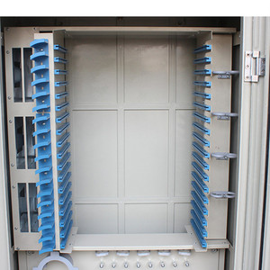 ตู้กระจายไฟเบอร์แบบตั้งพื้น SMC (FDH) 288 พอร์ต PON จัดจำหน่ายโดยโรงงาน - Product Image 3