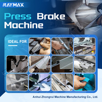 Presse plieuse CNC servo électrique RAYMAX, petite presse plieuse 30T, machine de pliage haute efficacité
