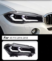Faros Delanteros LED de Alta Luminosidad para X5 F15 12V 2014-2018, Sistema de Iluminación Delantera Profesional, Conjunto de Faros de Repuesto
