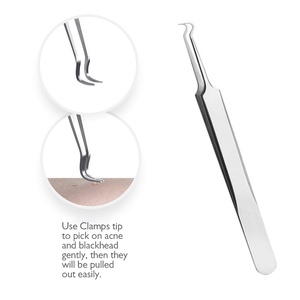 9 Pcs Set Stainless Steel Acne <b>Blackhead</b> Removal Needles Pimple Spot Comedo <b>Extractor</b> Tools - Product Image 4