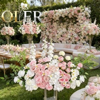 Boule de fleurs artificielles en soie OLERAY pour décoration de mariage et événements – Location en gros aux États-Unis