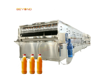 Machine de pasteurisation automatique par pulvérisation en tunnel de refroidissement pour bouteilles PET, 3000 BPH 12000 BPH, pour bouteilles de 250 ml et 2 L