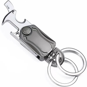 Porte-<span class=keywords><strong>clés</strong></span> multifonctionnel avec fidget spinner, couteau, ouvre-bouteille, support <span class=keywords><strong>de</strong></span> téléphone, <span class=keywords><strong>double</strong></span> anneau, porte-<span class=keywords><strong>clés</strong></span> créatif en métal - Product Image 3