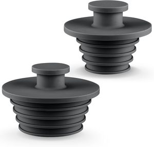 Juego de 2 tapones de silicona para bañera y desagüe para ducha y lavabo - Sin electricidad - Product Image 1