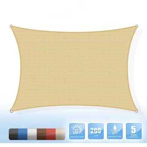 Tùy chỉnh không thấm nước Oxford Chất liệu cát Sun Shade Sail cho ngoài trời Patio vườn hình chữ nhật - Product Image 1