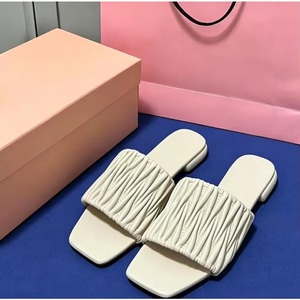 Sandales femme en cuir véritable à bout ouvert, plateforme, décorées d'un nœud, confortables, rehaussantes, style pieds nus, tendance mode hiver-été - Product Image 4