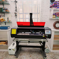 Machine de découpe laser CO2 Ledio 980LASER PRO S+ pour film autocollant vinyle et étiquettes de vêtements, haute productivité