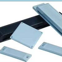 Étiquette électronique dédiée au réseau électrique, étiquette anti-métal ABS, étiquette RFID passive, lecture longue distance, type boîte de compteur, type B, type C