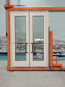 America Commercial <span class=keywords><strong>Porte</strong></span> <span class=keywords><strong>d</strong></span>'<span class=keywords><strong>entrée</strong></span> en aluminium à coupure thermique <span class=keywords><strong>Porte</strong></span> <span class=keywords><strong>d</strong></span>'<span class=keywords><strong>entrée</strong></span> triple vitrage économe en énergie - Product Image 2