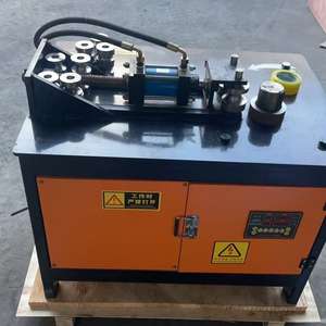 Máquina de Dobragem de Barras de Aço 220V 110V Vendas Diretas de Fábrica Máquina Portátil CNC Hidráulica para Dobragem de Verga - Product Image 3