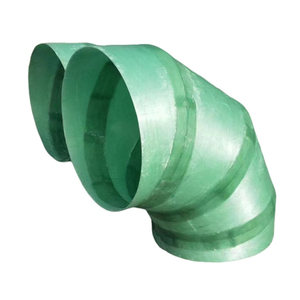Coude FRP résistant d'alcali coude de tuyau de GRP pour la canalisation chimique d'eaux usées - Product Image 5