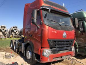 Camion tracteur d'occasion Sinotruk Howo NX 6x4, cabine à toit plat, conduite à gauche, diesel Euro 2, 351-450 CV, 31-40 tonnes, moteur Weichai robuste - Product Image 3