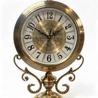 Armens New Design Offre Spéciale Hotel Decor Céramique Métal Antique Floor Clock Inde