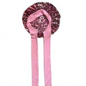 Wholesale Solid Colors Blank Double-layer Adjustable Printed Private Label <b>Braid</b> Bonnet Designer Bonnets Custom Promotion Gift - Product Image 1