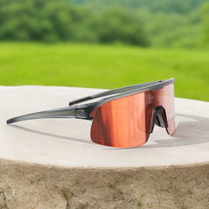 Kính thể thao chạy bộ đạp xe leo núi chống gió chống tia <span class=keywords><strong>UV</strong></span> màu hồng, tròng kính PC, khung TR90 - Product Image 4