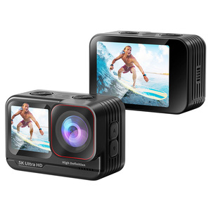 กล้องแอคชั่น 5K HD รุ่น T20S ความละเอียด 48MP หน้าจอคู่ ระบบกันสั่น 6 แกน กันน้ำลึก 5 เมตร มุมกว้างพิเศษ 130 องศา รองรับการ์ด TF 256GB สำหรับการปั่นจักรยาน - Product Image 6