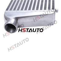 Intercooler universel de haute qualité à plaques et ailettes, taille du cœur de l'intercooler 550x300x100mm, entrée/sortie 2,5 pouces