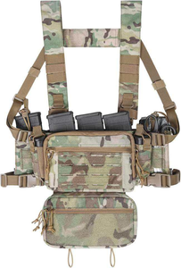 PTG 1000D Nylon Tactische Borsttuig Camo Schietuitrusting voor Jagen en Gym Gebruik Serie Vest met Praktische Uitrusting Gymtassen - Product Image 3