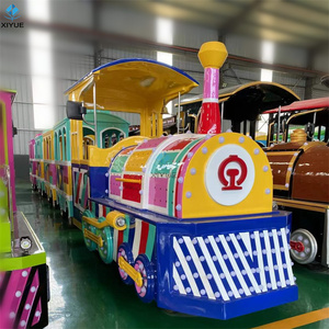 ขายตรงจากโรงงาน รถไฟฟ้าขนาดใหญ่แบบไม่มีราง สำหรับสวนสนุก สถานที่สาธารณะ งานรื่นเริง ตลาดนัด ห้างสรรพสินค้า เหมาะสำหรับเด็ก - Product Image 3