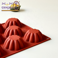 Tangba Blumen form Silikon Mousse Form DIY Back kuchen Formen handgemachte Kerze Silikon form