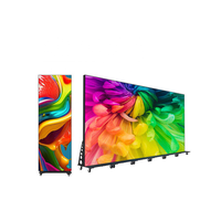 Afficheur LED pliable d'intérieur P1.8 P2.5 Gob, écran LED 640x1920mm 4K à raccordement sans soudure pour événements de mariage