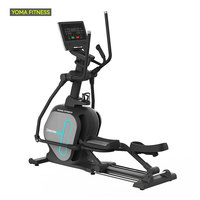Machine elliptique de conception de volant d'inertie avant équipement commercial de fitness d'entraînement cardio professionnel pour club de gymnastique de haut niveau