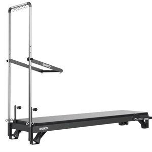 Oferta Especial: Reformer <span class=keywords><strong>INIKO</strong></span> H006E con Media Torre, Acero Laminado en Frío, Equipo de Yoga y Pilates, 2400x600x1685mm - Product Image 4