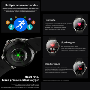 Reloj inteligente GPS con tarjeta Sim 1,75 pulgadas Oncell pantalla táctil 1100mAh batería 30W Cámara 4G WiFi Bluetooth NFC función de llamada - Product Image 4