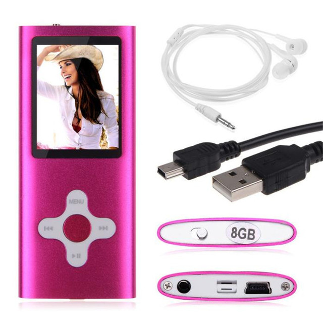 Hot Sell Digital MP4 Player Portable Mini Audio Video Music Player 1.8" TFT LCD Screen APE/ALAC for 5.0 TF Card Storage