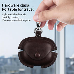 Funda de piel de cuero PU Lisa para auriculares para <span class=keywords><strong>Xiaomi</strong></span> <span class=keywords><strong>Redmi</strong></span> buds 6 Pro, funda protectora ligera para <span class=keywords><strong>Xiaomi</strong></span> <span class=keywords><strong>Redmi</strong></span> buds 6 Pro - Product Image 4