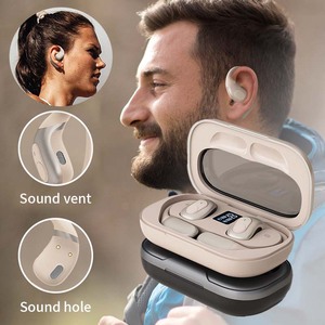 <span class=keywords><strong>Auriculares</strong></span> Deportivos Inalámbricos J13 con Gancho para la Oreja, para Baloncesto y Fútbol, con Reducción de Ruido ENC, <span class=keywords><strong>Auriculares</strong></span> Bluetooth OWS con Amplificador de Potencia - Product Image 1