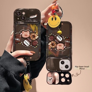 เคสโทรศัพท์มือถือซิลิโคนเจลลายการ์ตูนหมีเท็ดดี้น่ารัก ป้องกันการกระแทก แบบใส ใช้ได้กับ 17 Pro Max/15/14/16/13 - Product Image 3