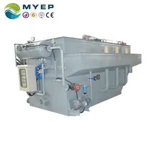 inclined plate clarifier machine dissolved air flotation separator for oil wastewater treatment