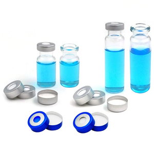 Kıvrım üst alüminyum kap PTFE butil silikon Septa kauçuk tıpalar cam 20mm GC Headspace Lab flakon yoluyla WEIAI reaktif penisilin - Product Image 1