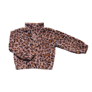 Veste d'hiver en fourrure rose à imprimé léopard pour <span class=keywords><strong>fille</strong></span> de 3 <span class=keywords><strong>ans</strong></span>, Offre Spéciale - Product Image 3