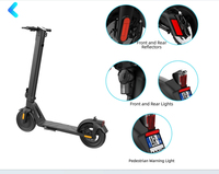 Trottinette électrique pliable longue portée en alliage d'aluminium 1000W, certifiée ABE et approuvée EN17128, pour adultes, usine OEM/ODM