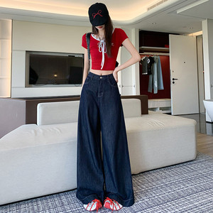 Pantaloni Cargo Casual da Donna - Traspiranti in Misto Lyocell e Seta, Vita Elastica, Vestibilità Ampia, Pantaloni Estivi - Product Image 1