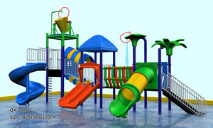 Bán nóng ngoài trời chơi nước Công viên trượt nước cho công viên sân chơi nước Chile - Product Image 2