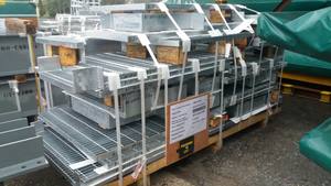 Prefabricada espacio estructura de acero marco aves de corral cobertizo granja edificio - Product Image 5