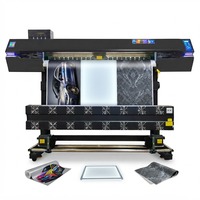 Imprimante jet d'encre éco-solvant grand format haute vitesse et robuste de 1,8 m de large avec têtes d'impression I3200-E1 1804F pour publicité extérieure