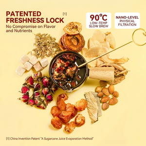 Thé au gingembre au sucre <span class=keywords><strong>roux</strong></span> <span class=keywords><strong>de</strong></span> <span class=keywords><strong>canne</strong></span> à sucre naturel, chaleur menstruelle apaisante, nourrissant, soupe <span class=keywords><strong>de</strong></span> haricots rouges miniatures emballées individuellement 270g - Product Image 2