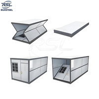 Maison conteneur détachable RUIISTEEL 6x3, taille compacte pour petit espace