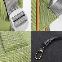 Sac de transport panoramique pour chat, détachable, en maille respirante, ajustable, en polyester, pour petits chiens, avec logo personnalisé OEM