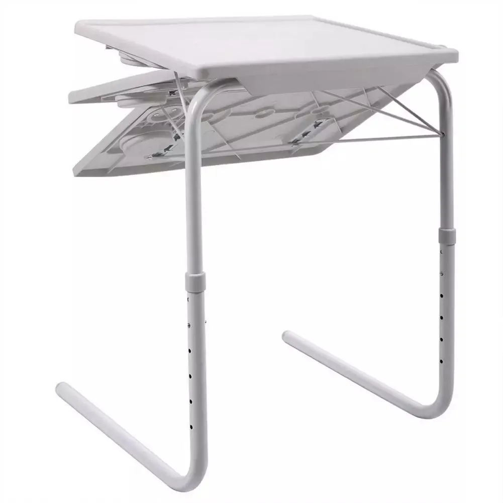 Mesa ajustable para ordenador portátil, cama plegable, sofá lateral, trabajo, Mate