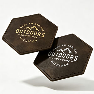 Ensemble de sous-verres en cuir gravés au laser avec logo personnalisé pour hôtel, bar, restaurant, événement de mariage, cadeau promotionnel, cadeau d'entreprise - Product Image 4